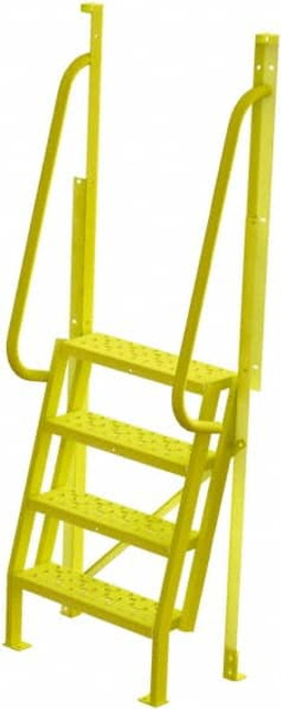 TRI-ARC UCL7504246 4-Step Ladder: Steel, 82" OAH