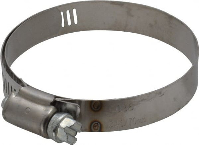 IDEAL TRIDON M613036706 Worm Gear Clamp: SAE 36, 1-13/16 to 2-3/4" Dia, Stainless Steel Band