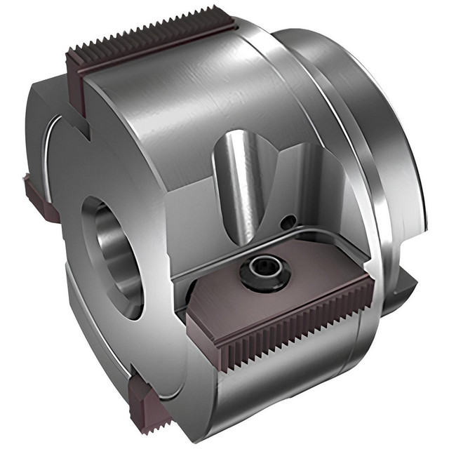 Tool-Flo 2462717 Indexable Thread Mills; Cutting Diameter (Decimal Inch): 4 ; Compatible Insert Style: MT TIDC/MT TISC 1181 ; Insert Style: MT TIDC/MT TISC 1181 ; Compatible Insert Size Code: MT TIDC/MT TISC 1181 ; Toolholder Style: Shell Mill Cutter