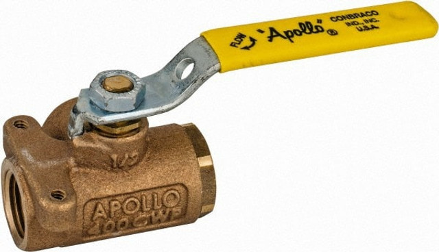 Apollo. 70-603-01 Standard Manual Ball Valve: 1/2" Pipe, Large & Standard Port