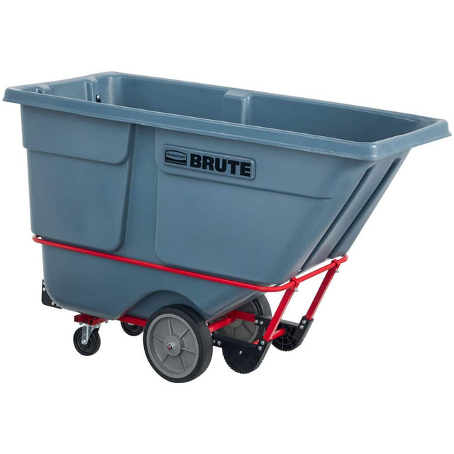Rubbermaid 2192467 Hoppers & Basket Trucks; Load Capacity: 2100 ; Color: Gray ; Assembled: Yes