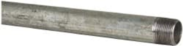 B&K Mueller 565-480FG Galvanized Pipe Nipple: 1", 48" Long, Schedule 40, Steel