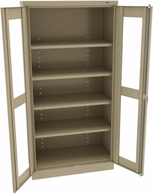 Tennsco CVD1470-SD Visible Storage Cabinet: 36" Wide, 18" Deep, 72" High