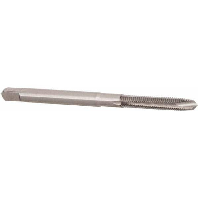 Hertel K020091AS Spiral Point Tap: M3x0.50 Metric Coarse, 2 Flutes, Plug, High Speed Steel, Bright Finish