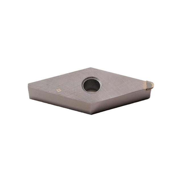 Sumitomo 332T036 Turning Inserts; Insert Style: VNMA ; Insert Size Code: 332 ; Insert Shape: Diamond ; Included Angle: 35.0 ; Inscribed Circle (Decimal Inch): 0.3750 ; Corner Radius (Decimal Inch): 0.0315