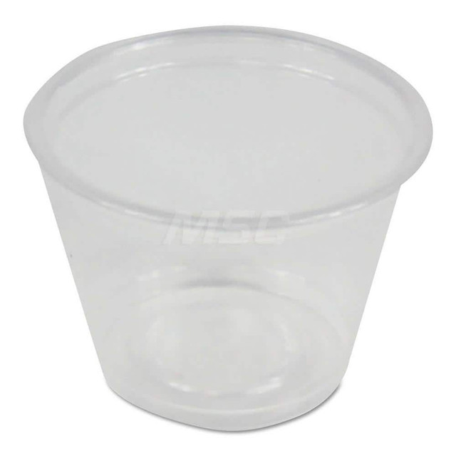 Boardwalk BWKPRTN1TS Paper & Plastic Cups, Plates, Bowls & Utensils; Cup Type: Portion ; Material: Plastic ; Color: Clear ; Capacity: 1.000 oz ; For Beverage Type: Cold ; Microwave-safe: No