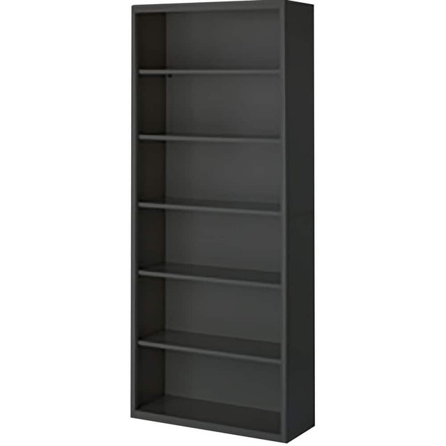 Steel Cabinets USA BCA-368418PGR Bookcases; Overall Height: 84 ; Overall Width: 36 ; Overall Depth: 18 ; Material: Steel ; Color: Pure Green ; Shelf Weight Capacity: 160