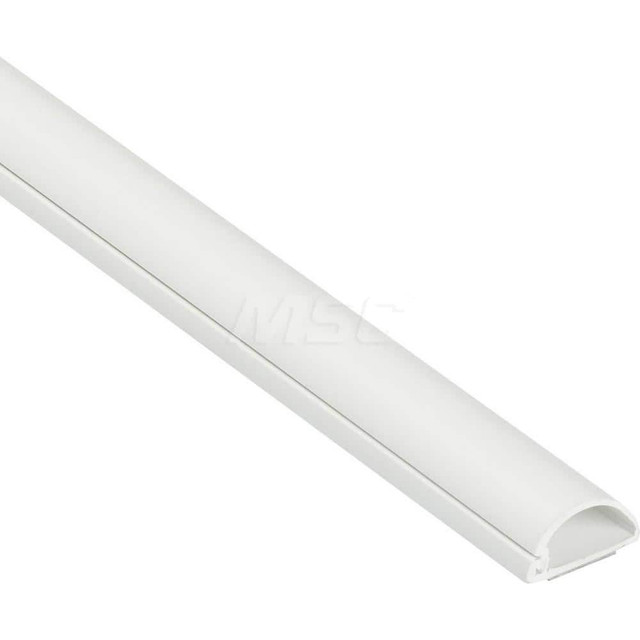 D-Line US/5FT2010W Raceways; Cover Type: Hinged ; Number of Channels: 1 ; Color: White ; Material: PVC ; Overall Length (Meters): 1.5 ; Overall Length (Feet): 5