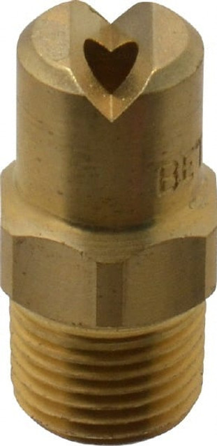 Bete Fog Nozzle 1/8NF3065@4 Brass Standard Fan Nozzle: 1/8" Pipe, 65 &deg; Spray Angle