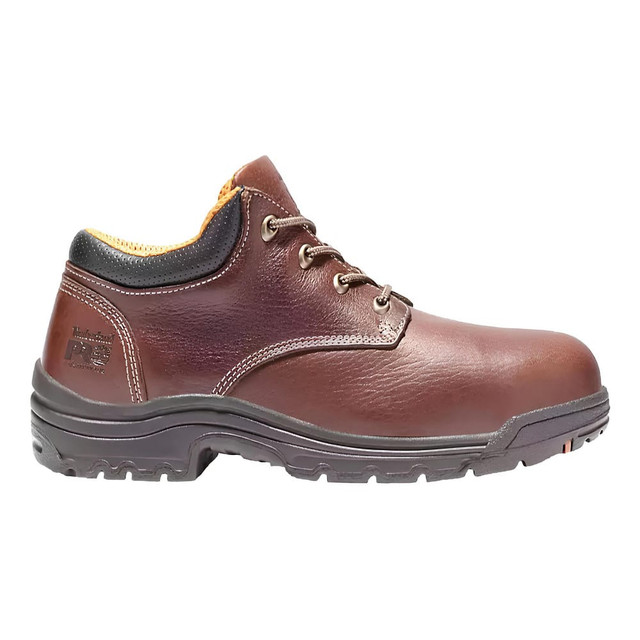 Timberland PRO TB04702821013XW Work Boot: Size 13, 0" High, Leather, Steel Toe