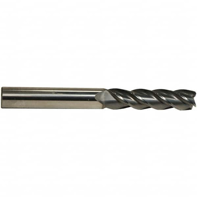 Emuge 2996L.04375 7/16" Diam 4-Flute 35-38° Solid Carbide 0.008" Chamfer Length Square Roughing & Finishing End Mill