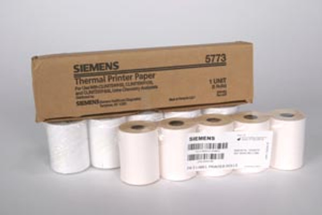 Siemens Diagnostics  1759 Accessories: Label Printer Paper for the STATUS, 5/pk (10324219) (US Only)