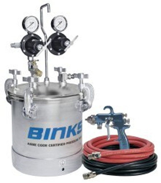 Binks 98C-357 High Volume/Low Pressure Spray Gun, Pressure