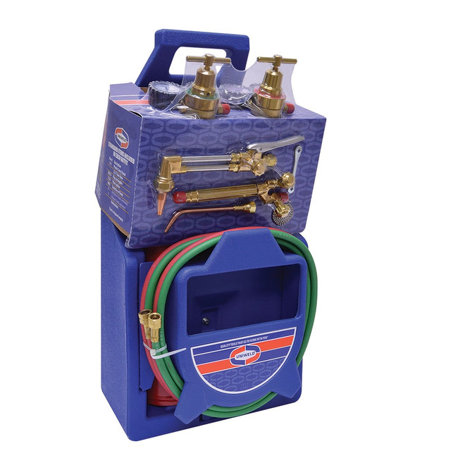 Uniweld KL250-P-TU Oxygen/Acetylene Torch Kits; Maximum Cutting: 2 (Inch); Maximum Heating Capacity: 56000F ; Welding Capacity: 1-1/4 (Inch)
