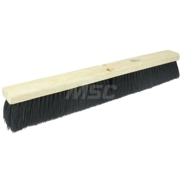 Weiler 42135 Push Broom: 24" Wide, Tampico Bristle