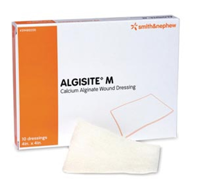 Smith & Nephew, Inc.  59480200 Calcium Alginate Dressing, 4" x 4", 10/pkg, 10 pkg/cs (US Only)