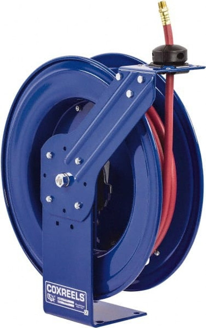 CoxReels SH-N-435 Hose Reel with Hose: 1/2" ID Hose x 35', Spring Retractable