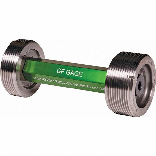 GF Gage W2500122BS Plug Thread Gage: 2B Class, Double End, Go & No Go