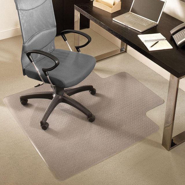 ES Robbins 122183 EverLife 45" x 53" Chair Mat with Lip for Medium Pile Carpet