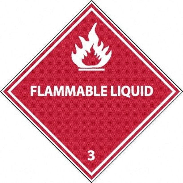 AccuformNMC DL161AP 25 Qty 1 Pack Flammable Liquid DOT Shipping Label