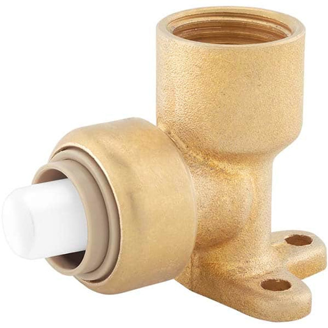 Jones Stephens C77436LF Push-to-Connect Tube Fitting: 1/2" Thread, 1/2" OD