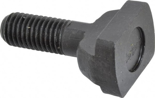 Jergens 44301 Steel T-Slot Bolt: 5/8-11, 1-1/4" Thread Length, 5/8" Slot Width, Black Finish