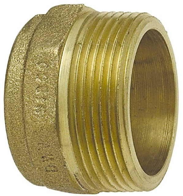 NIBCO E030900 Drain, Waste & Vent Hex Adapter: 3" Fitting, C X M, Cast Copper