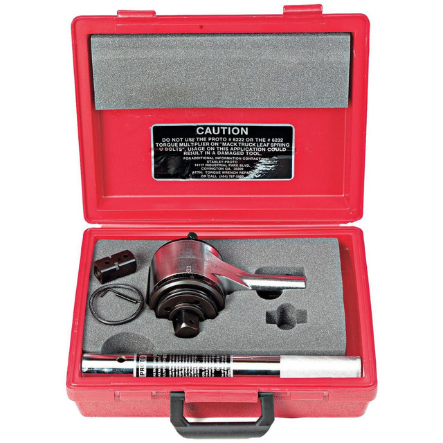 Proto J6232 1" Output Drive, 3,200 Ft/Lb Max Output, Two Stage Torque Wrench Multiplier