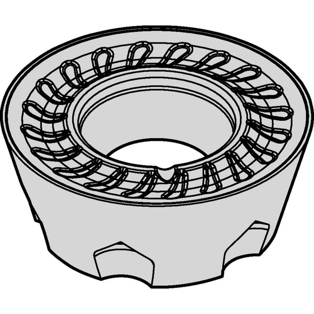 Widia 6412898 Milling Insert: RDPT1204M0SMMX4, WS40PM, Carbide