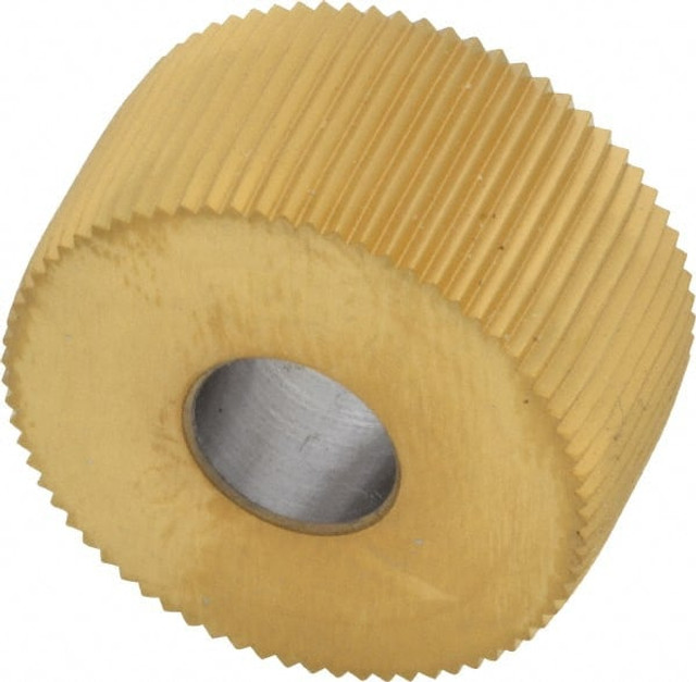 MSC KPSV230 Convex Knurl Wheel: 3/4" Dia, 90 ° Tooth Angle, 30 TPI, Straight, Cobalt