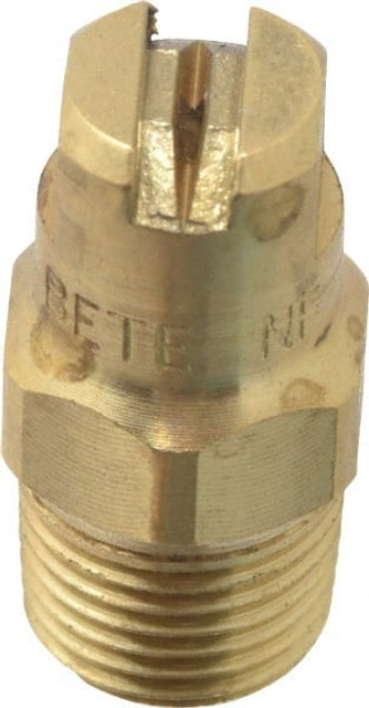 Bete Fog Nozzle 1/8NF0590@4 Brass Standard Fan Nozzle: 1/8" Pipe, 90 &deg; Spray Angle