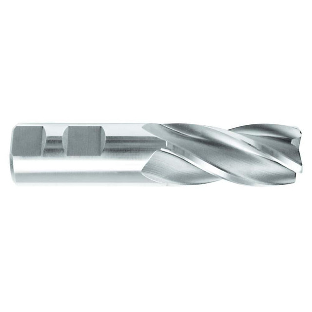 Melin Tool 15242 Corner Radius End Mill: 1/2" Dia, 1-1/4" LOC, 0.06" Radius, 4 Flutes, Cobalt