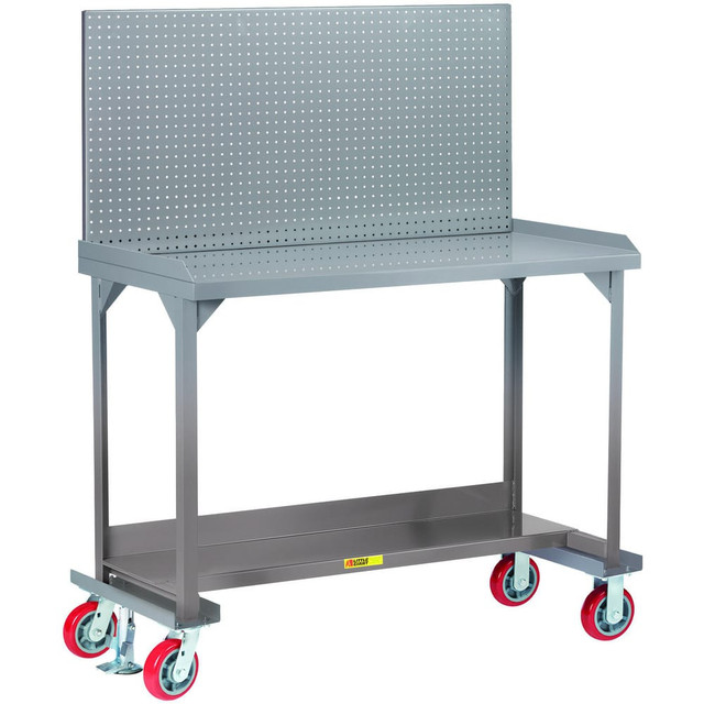Little Giant. WSL230726PYFLPB Mobile Work Benches; Bench Type: Mobile Workbench ; Edge Type: Square ; Depth (Inch): 30 ; Leg Style: Fixed ; Load Capacity (Lb. - 3 Decimals): 3600.000 ; Height (Inch): 60