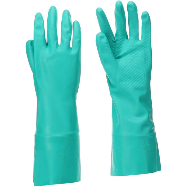 PRO-SAFE 28324 Chemical Resistant Gloves: X-Large, 15 mil Thick, Nitrile, Unsupported