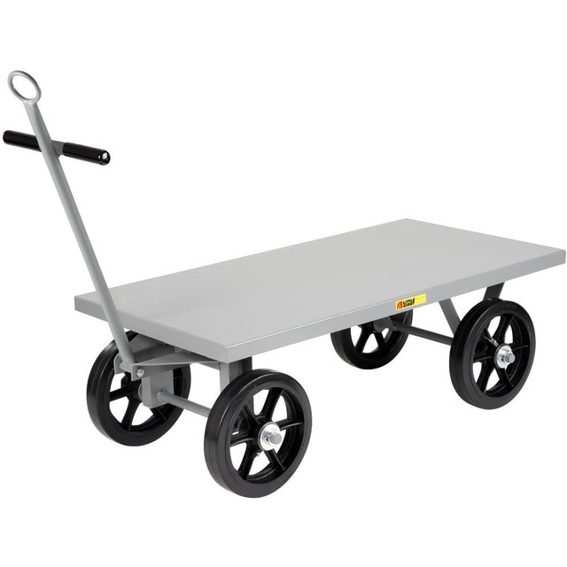 Little Giant. CH244812MRFSDCR Bar, Panel & Platform Trucks; Type: Heavy-Duty Wagon Truck ; Load Capacity (Lb. - 3 Decimals): 3500.000 ; Body Material: Steel ; Height (Inch): 18 ; Deck Surface: Smooth ; Platform Height: 16.5in