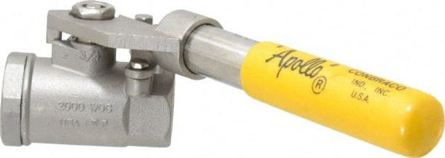 Apollo. 76-504-01A Standard Manual Ball Valve: 3/4" Pipe