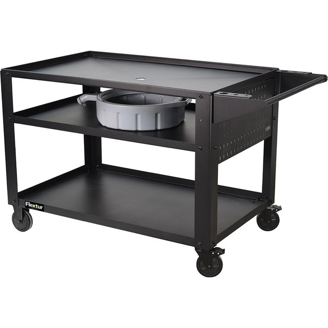 Flextur 77906330 Mobile Work Benches; Type: Tear Down Cart ; Bench Type: Tear Down Cart ; Edge Type: Radius ; Depth (Inch): 48 ; Leg Style: Fixed ; Load Capacity (Lb. - 3 Decimals): 1000.000