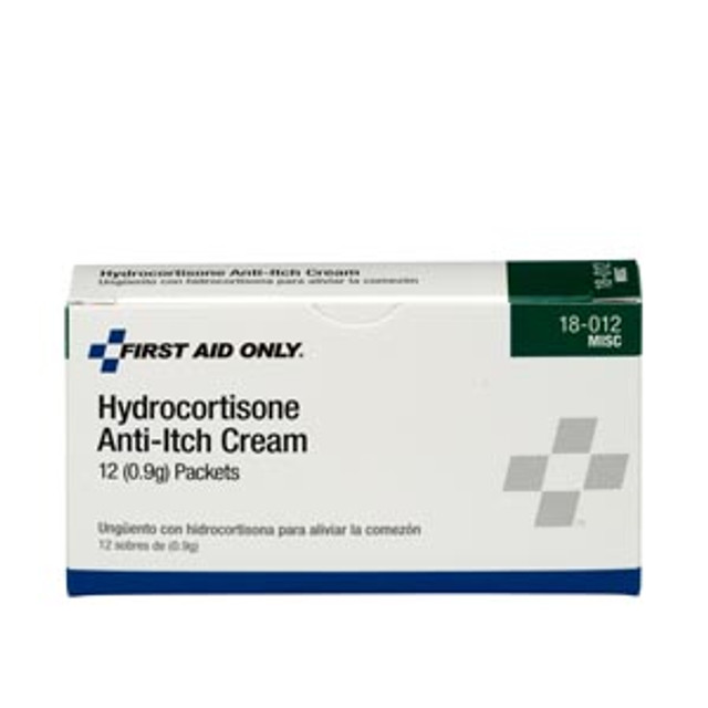 First Aid Only/Acme United Corporation  18-012-002 Hydrocortisone Cream, 12/bx (DROP SHIP ONLY - $150 Minimum Order)