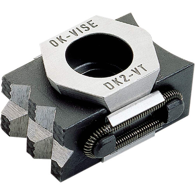 Mitee-Bite 47175 Wedge Clamps; Wedge Clamp Style: Vise ; Single/Double Wedge: Single ; Jaw Hardness: 30 - 34 ; Screw Thread Size: 5/8-11 in ; Features: Low-Profile Design; Three-Dimensional Machining