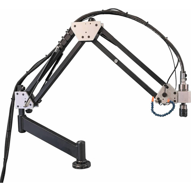 Flexarm GH-30 Hydraulic Tapping Arms; Maximum Tapping Capacity in Aluminum (Inch): 2 ; Maximum Tapping Capacity in Mild Steel (Inch): 1-1/4 ; Maximum Tapping Capacity in Steel (Inch): 7/8 ; Arm Reach (Inch): 72 ; Torque (Ft/Lb): 188.0000 ; Speed (RPM