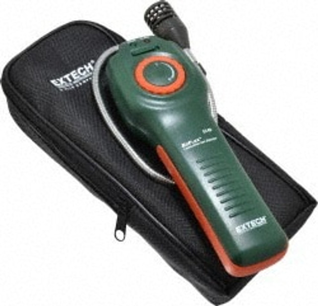 Extech EZ40 Multi-Gas Detector: Combustible, Audible, Vibration & Visual Signal, LCD