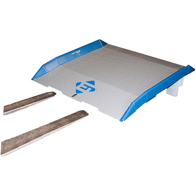 Bluff Manufacturing 15SB7248 Dock Plates & Boards; Load Capacity: 15000 ; Material: Steel ; Overall Length: 48.00 ; Overall Width: 72 ; Side Rail Height: 4in ; Tread Plate Thickness: 0.3125in