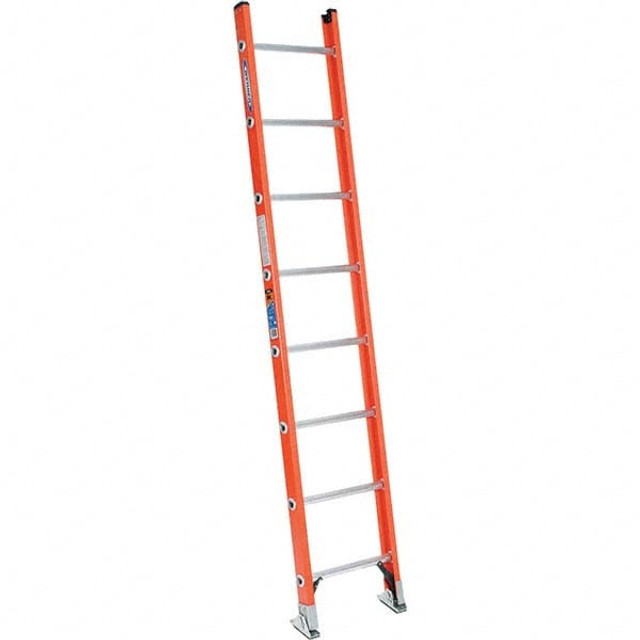 Werner D6208-1 8-Step Fiberglass Step Ladder: Type IA, 8' High