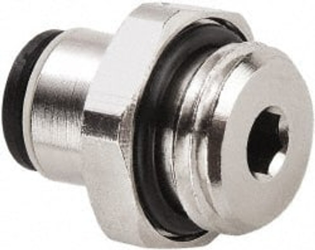 Legris 3101 08 13 Push-To-Connect Tube Fitting: Connector, 1/4" Thread