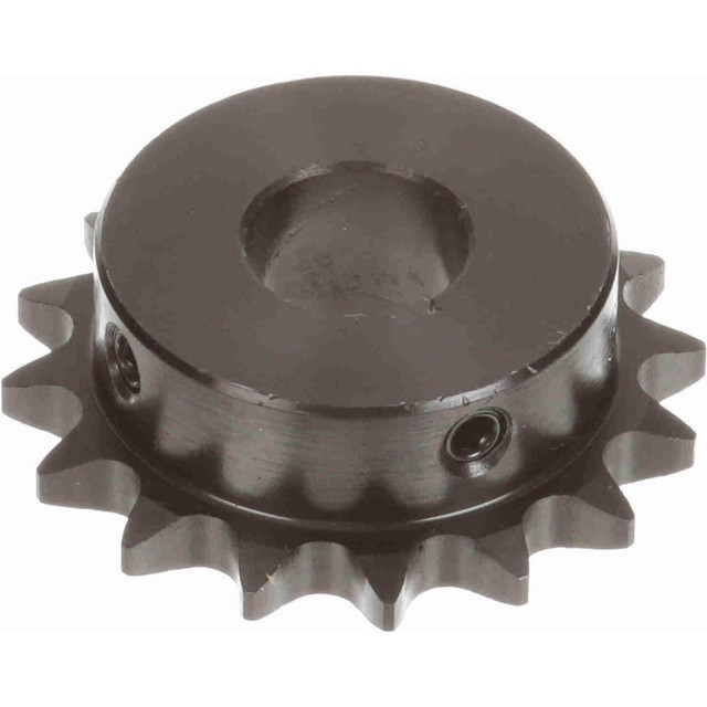 Browning 1128214 Finished Bore Sprocket: 16 Teeth, 1/2" Pitch, 7/8" Bore Dia, 2.078" Hub Dia