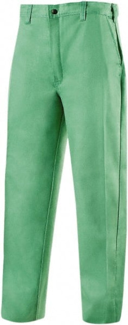 Steiner 103-4036 Work Pants: Flame-Resistant & Flame Retardant, Universal, Cotton, Green, 40" Waist, 36" Inseam Length