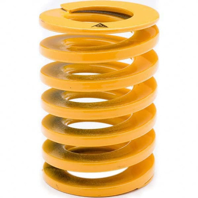 Associated Spring Raymond ASF 16 X 60 Die Spring: 16 mm Hole Dia, 8 mm Rod Dia, 60 mm Free Length, Yellow