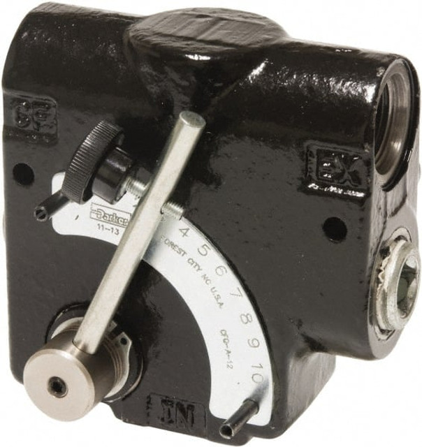 Parker CFQ-A-10 Hydraulic Control Flow Control Valve: 5/8" Inlet, 7/8-14 Thread, 16 GPM, 3,000 Max psi
