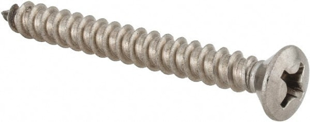 Value Collection R63646364 Sheet Metal Screw: #12, Oval Head, Phillips