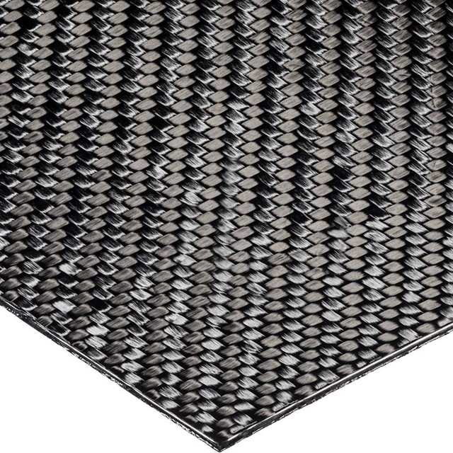 USA Industrials BULK-CS-CF-31 Plastic Sheet: Carbon Fiber, 1/32" Thick, Black
